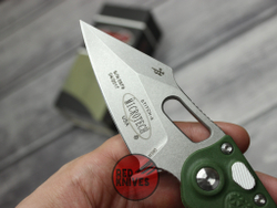 Нож Microtech Stitch Green Нейлон 169-10GRSW