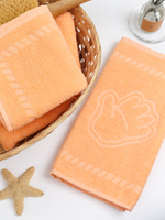 Полотенце махровое, г/к, 34х60, арт. BS 34-60, 400 гр/м2, цвет: 028-персиковый,