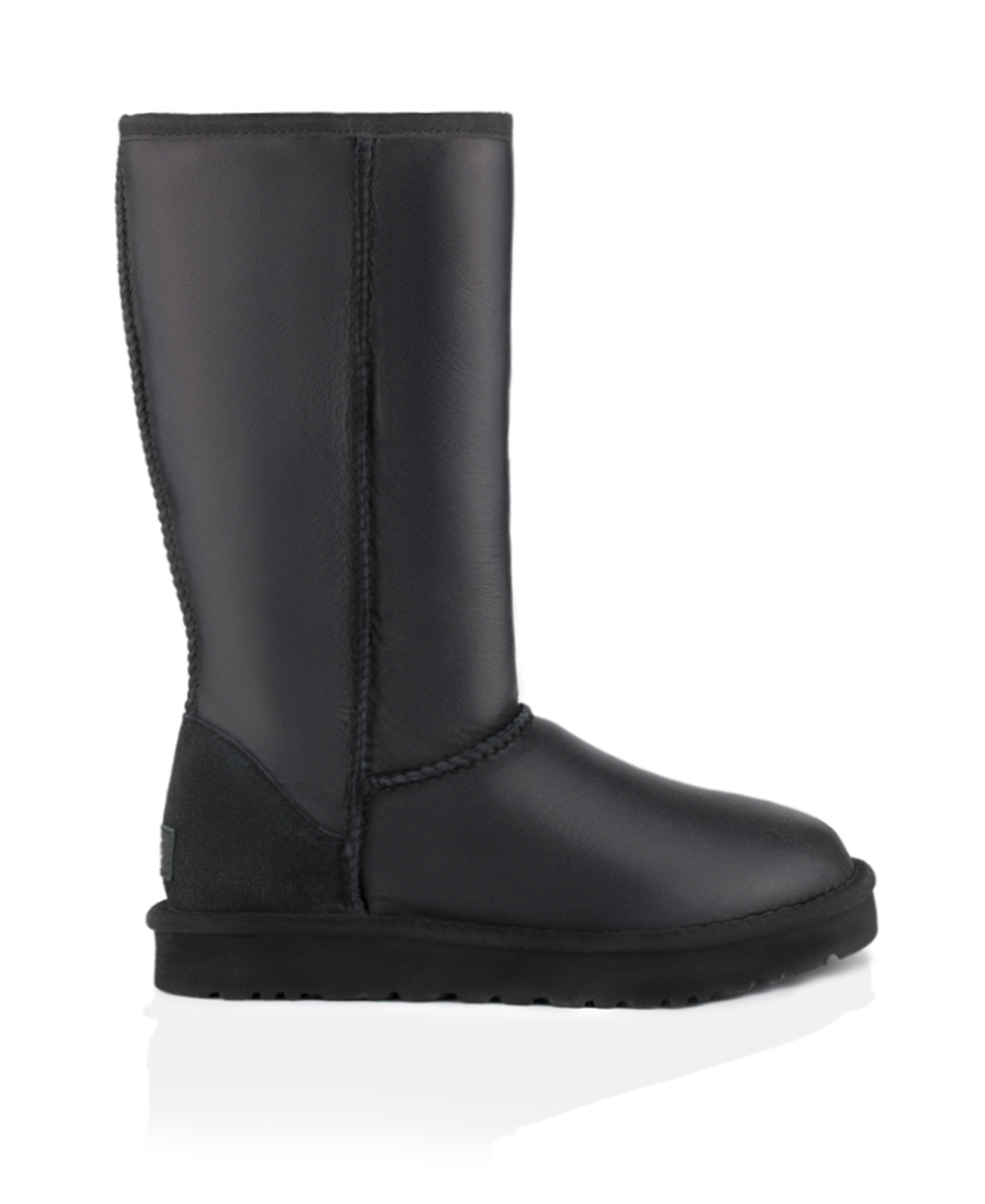 UGG CLASSIC TALL METALLIC Black