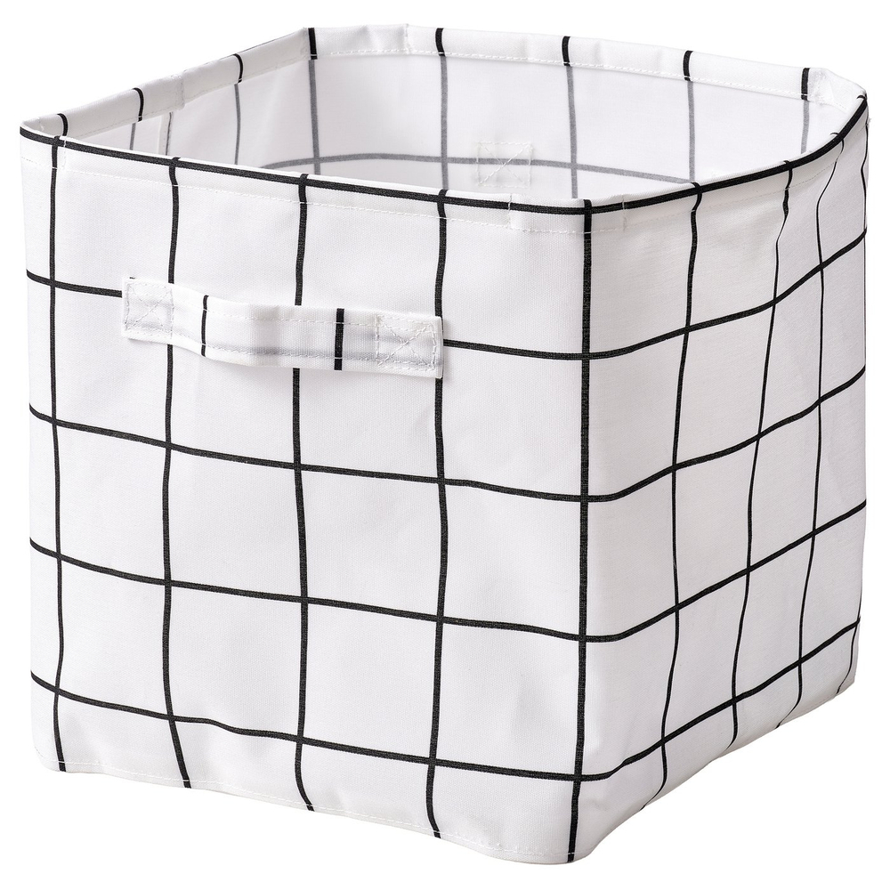 IKEA SLÅTTERVALL  (ИКЕА СЛОТТЕРВАЛЛ)  -  Корзина - ткань 32x35x32 см