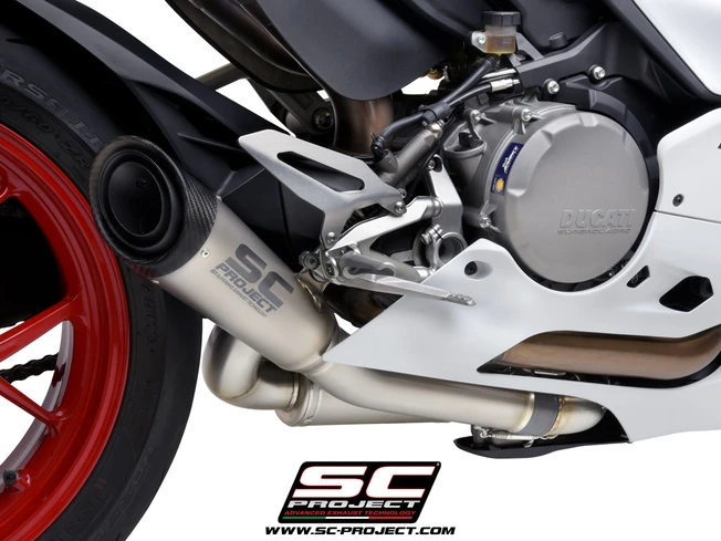 Выхлопная система SC-Project 2-1 Half-system, S1 titanium
