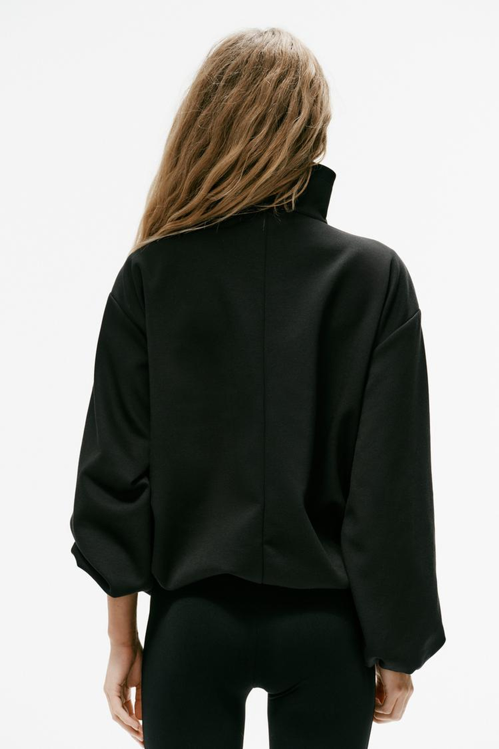 ZARA ТЕХНИЧЕСКИЙ БОМБЕР, ЧЕРНЫЙ