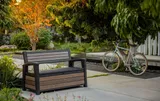 Keter Скамья ДЕКО орех (Deco Garden Bench) 227 л. — фото 5
