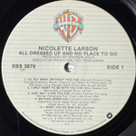 Nicolette Larson ‎– All Dressed Up And No Place To Go (Канада 1982г.)