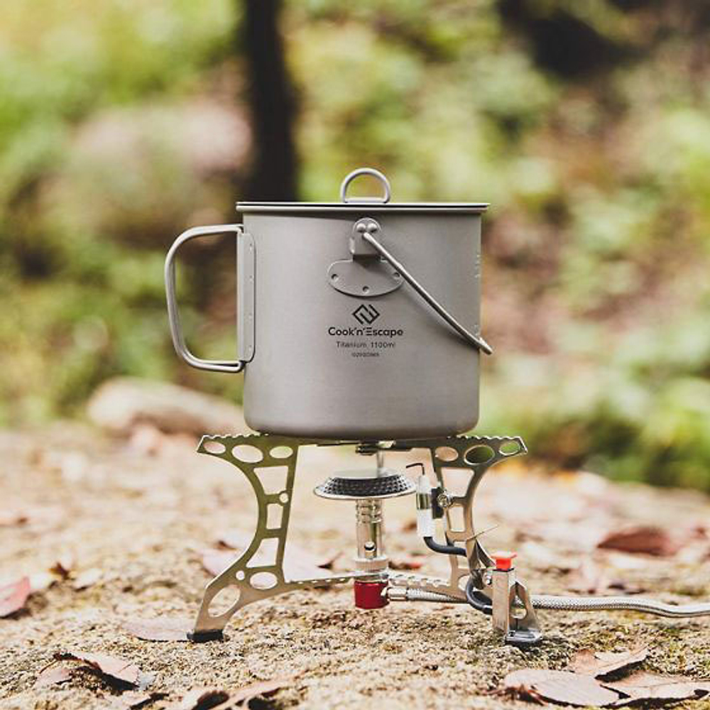 Титановая кастрюля Cook'n'Escape CA2114 1100ml Titanium Soloist