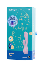 Нереалистичный вибратор Satisfyer Mono Flex, розовый (Цвет: розовый)