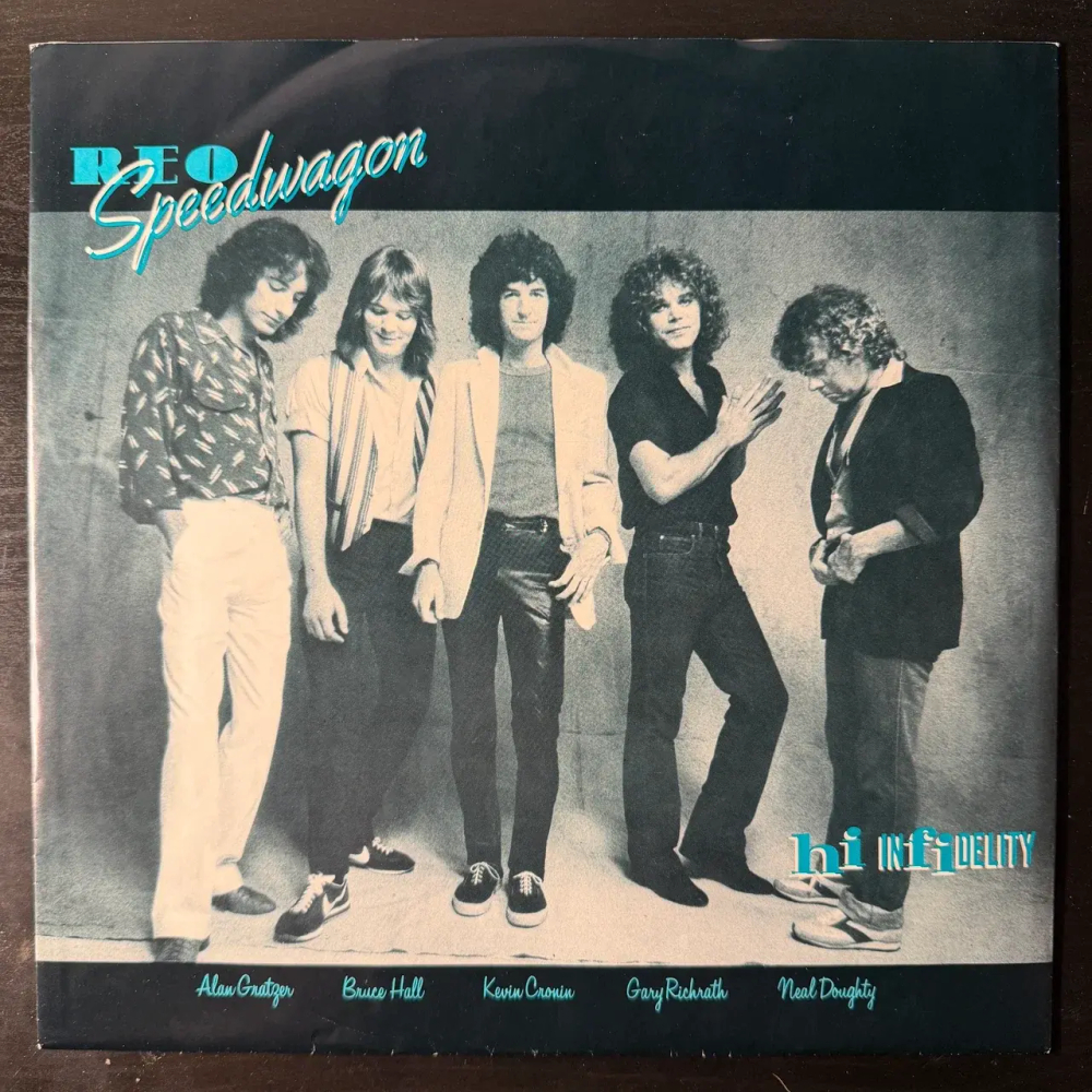 REO Speedwagon ‎– Hi Infidelity (Европа 1980г.)