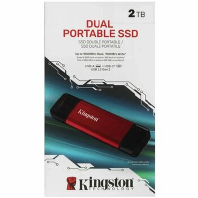SSD KINGSTON Dual Portable SSD 2TB SPSD/2TB Dual Portable SSD 2TB