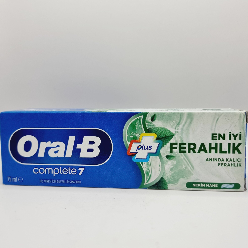 Зубная паста Оrаl-В Complete 7 Ultimate FRESH Максимальная Свежесть 75 мл (Германия)