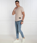 Футболка CALVIN KLEIN JEANS - пудро-розовый(J30J323482)