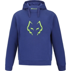 Мужская теннисная кофта Babolat Hood Sweat J.Lebron - blue depths