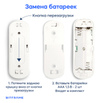Датчик вибрации и падения ZigBee 3.0, умный дом, датчик открытия двери