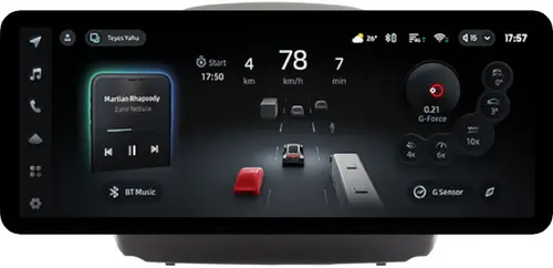 Магнитола для Hyundai iХ35, Tucson 2 2009-2015 (без штатного усилителя) - Teyes CC4PRO монитор 12.3" 2K QLED + рамка 10, Android 13, Быстрейшая, Snapdragon 778G, ИИ, CarPlay, DSP, 4G SIM-слот