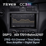 Teyes CC3 2K 9"для Mercedes Benz C-Class W203 CL203 C209 A209 2004-2011