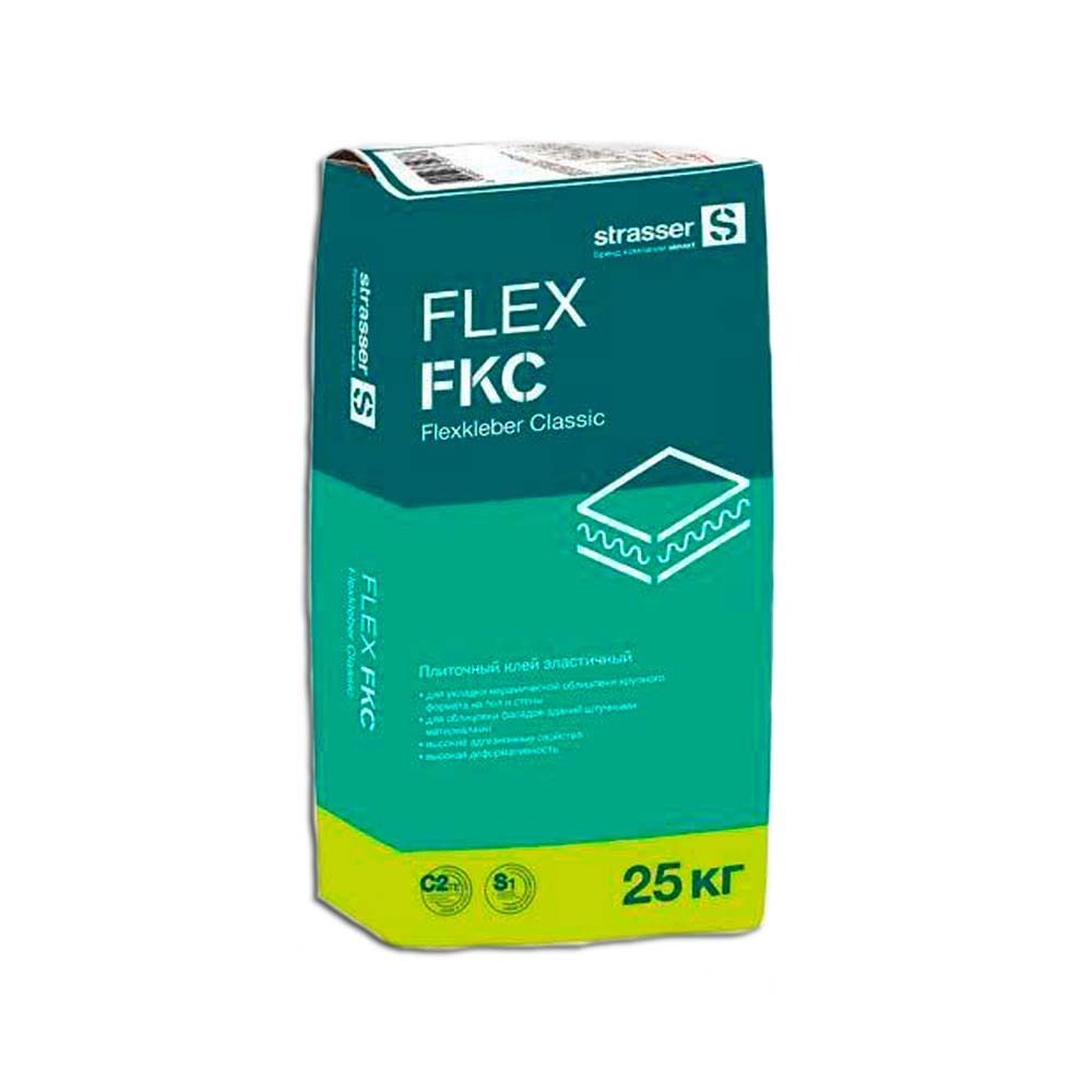FLEX FKC Плиточный клей эластичный, C2 TE S1 strasser