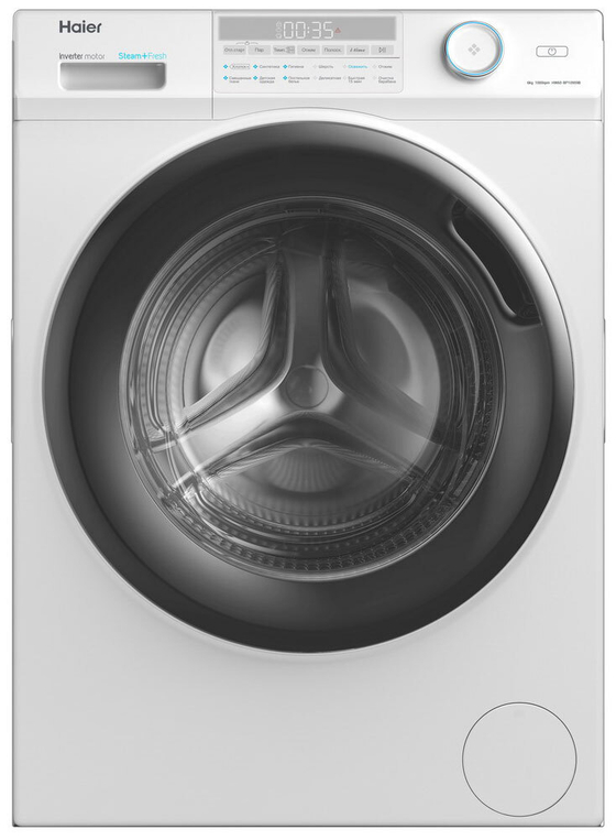Стиральная машина белый Haier HW60-BP10959B