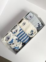 Новый набор из хлопковых боди Petit Bateau 4 шт., 86