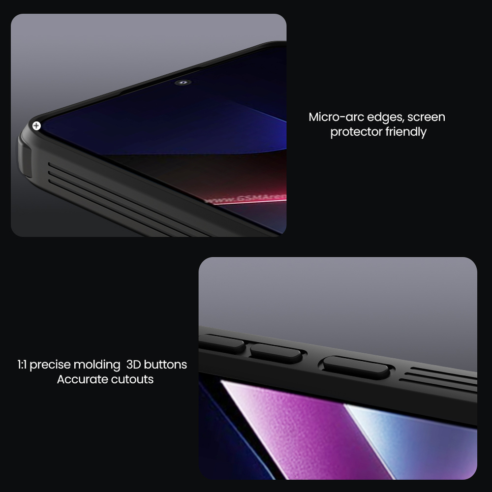 Чехол от Nillkin с встроенным круглым магнитом для Xiaomi Poco X7 Pro, серия CamShield Pro Magnetic Case