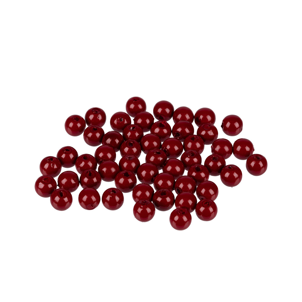 Бусина "Zlatka", пластик, PB-1 ,6 мм ,50 шт ± 2 шт, цвет 10
