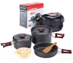 Набор посуды Naturehike туристический 3 в 1 (3 миски+половник), артикул NH15T203-G-CA