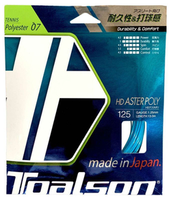 Теннисные струны Toalson HD Aster Poly (13 m) - небесный