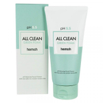 Слабокислотный гель для умывания для чувствительной кожи Heimish pH 5.5 All Clean Green Foam