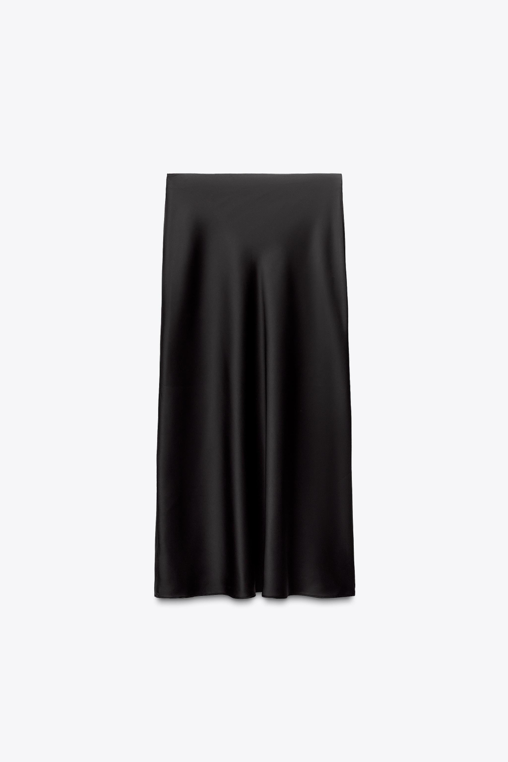 АТЛАСНАЯ ЮБКА МИДИ В ГОРОШЕК — ZARA