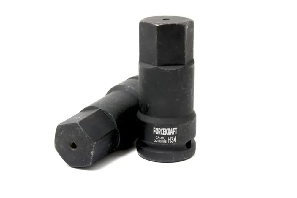 Головка-бита ударная 6-гранная 33мм,3/4'' FORCEKRAFT FK-26410033MPB