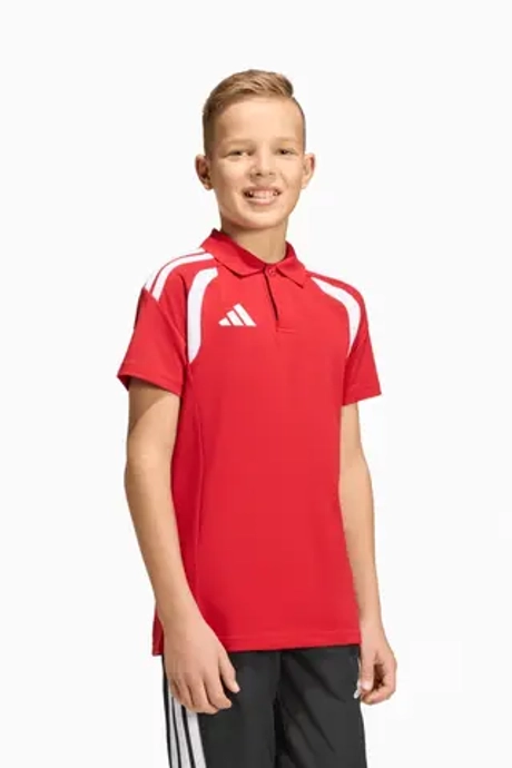 Футболка adidas Tiro 26 League Polo Junior - красный