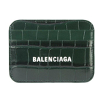 Balenciaga Cow Leather Card Holder Unisex Jasper