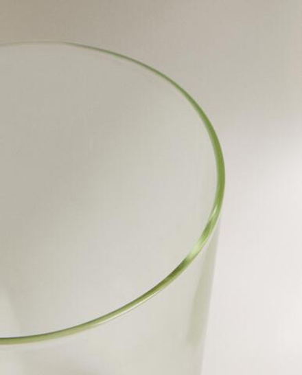 Zara Home чашка из боросиликатного стекла, цвет синий, 11.8 см