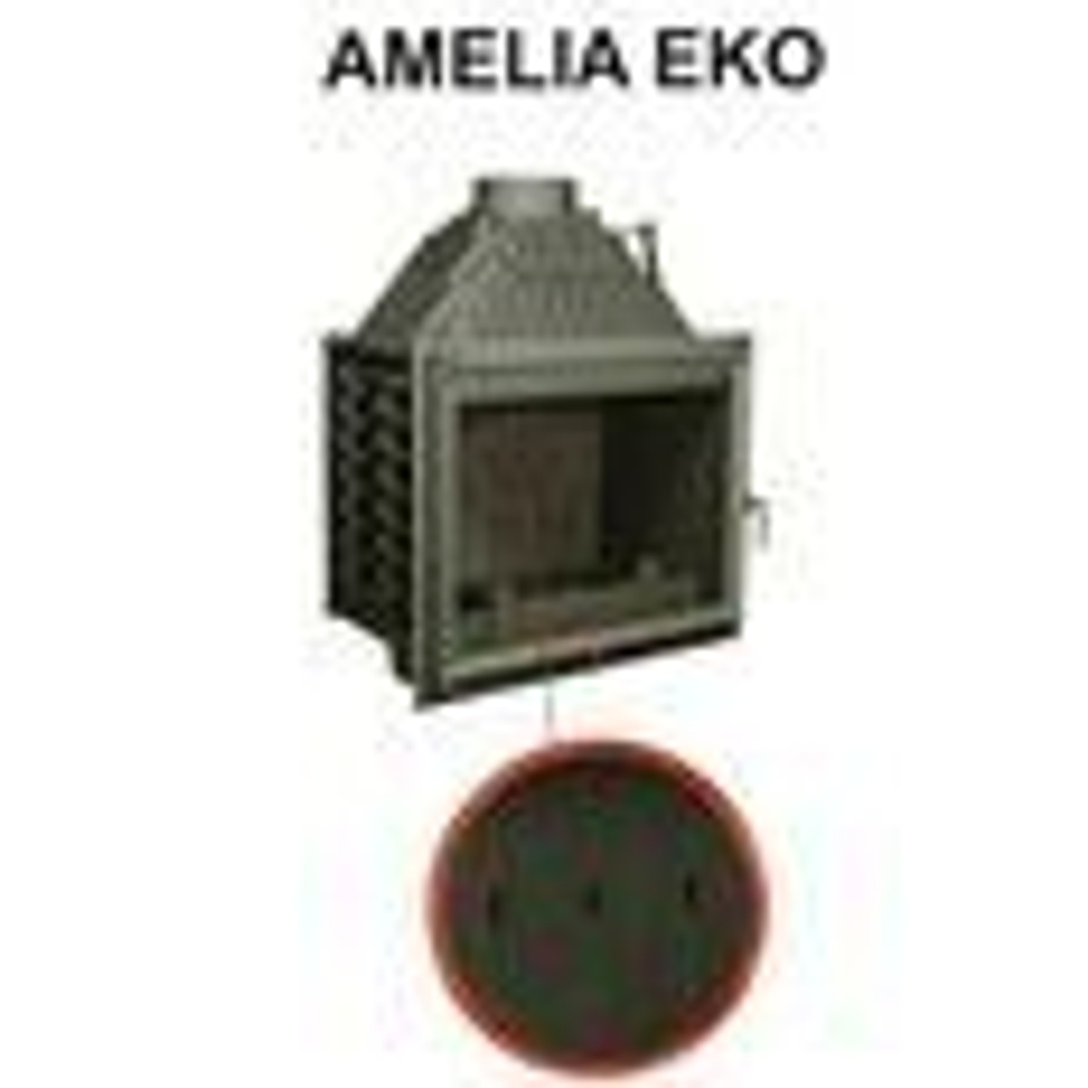 Каминная топка Kratki Amelia/Eko чугун