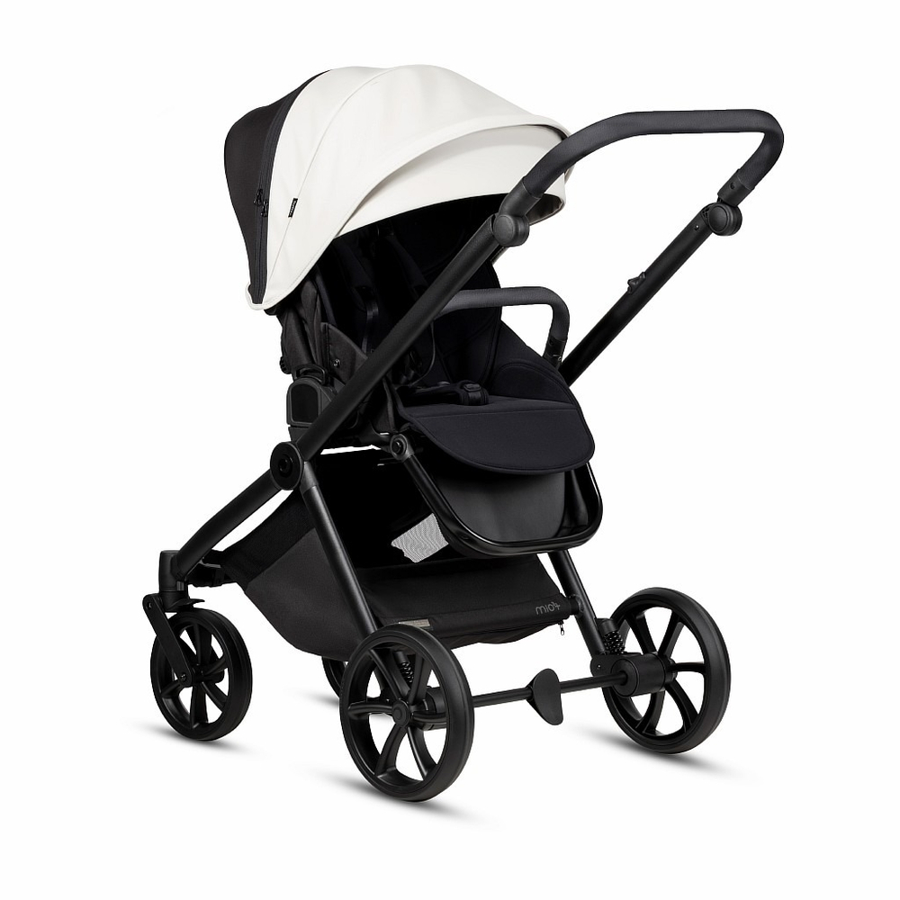 Tutis Коляска 2 в 1 MIO 3+ Leather Silver Grey