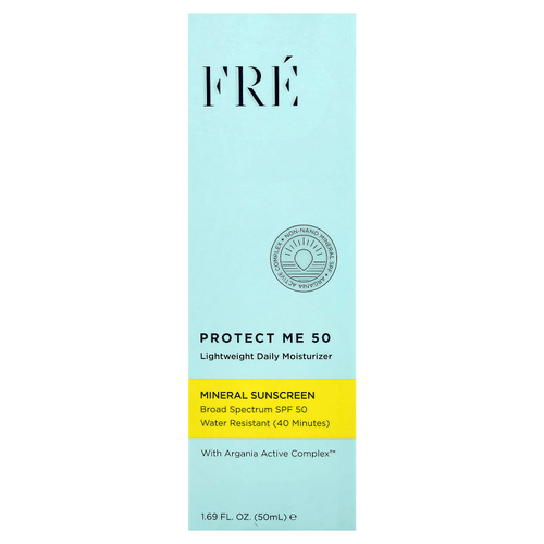 Fre, Protect Me 50, легкое увлажняющее средство для ежедневного применения, SPF 50, 50 мл (1,69 жидк. унции)