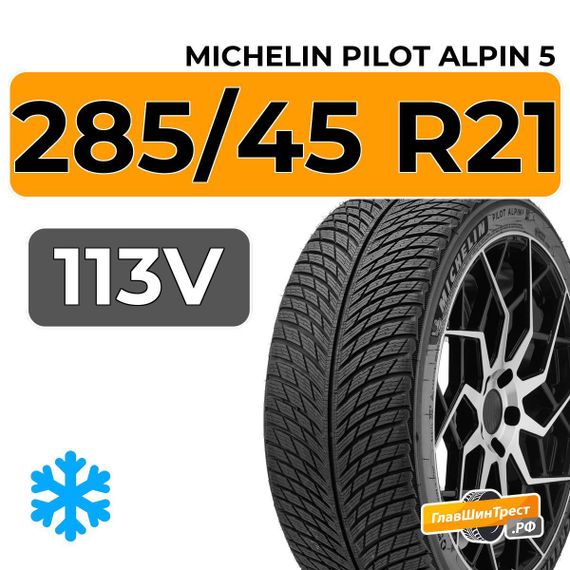 Michelin Pilot Alpin 5 SUV 285/45 R21 113V XL