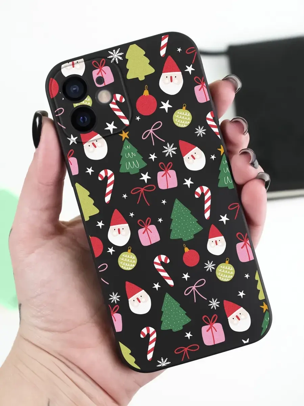 Чехол на iPhone 12 mini новогодний