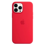 Силиконовый чехол с поддержкой MagSafe Apple Silicone Case для iPhone 13 Pro, Red (Красный)