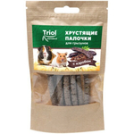 Лакомство хрустящие палочки для грызунов с кэробом, 30г Triol Standard