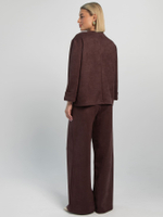 Костюм Сюжетная линия (коричневый) К16240-19М