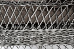 "Гранд Латте" диван трехместный из искусственного ротанга, цвет графит