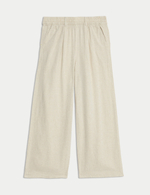 Широкие брюки из смесовой льняной ткани T57009087 - Marks & Spencer
