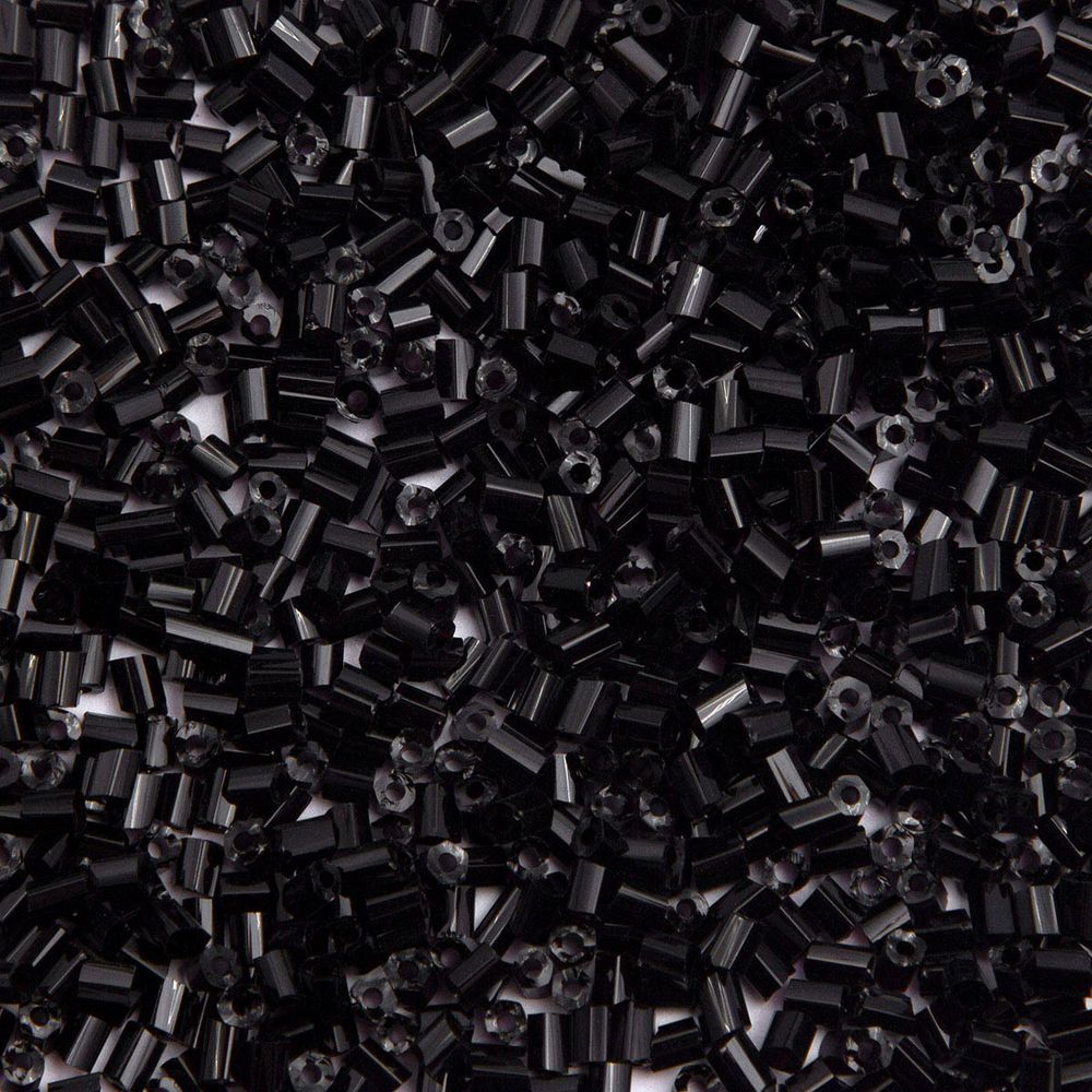 Рубка Astra&amp;Craft 11/0 (2.1 мм), 150 г (10х15 г), цв. 49 черный/непрозрачный