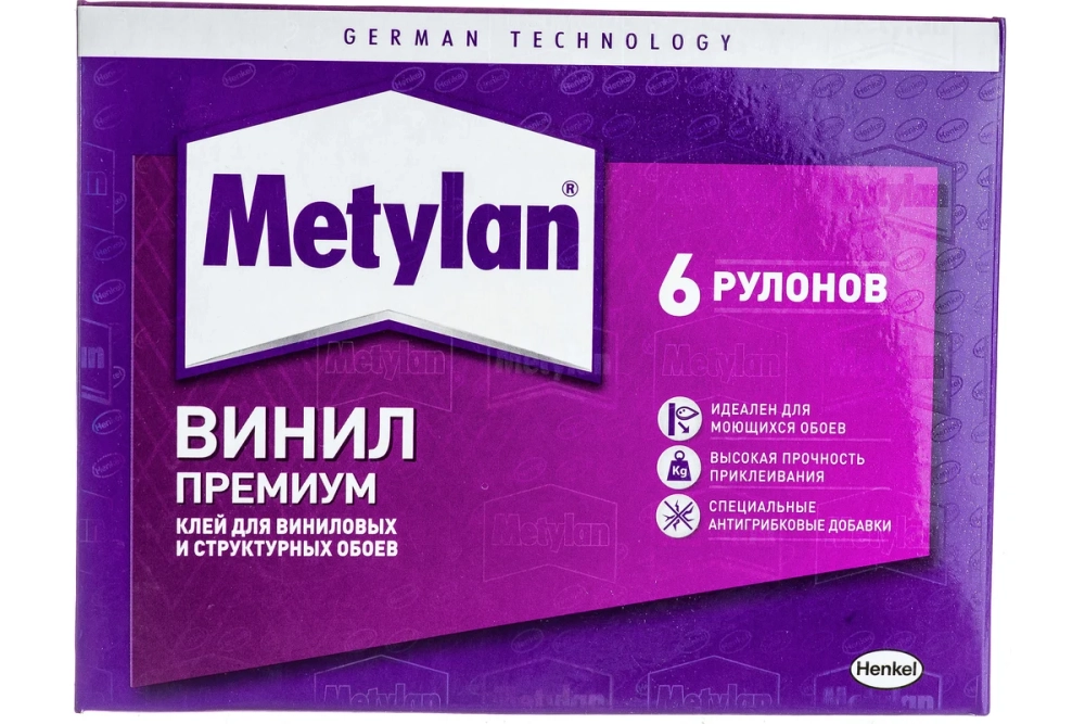 Обойный клей Метилан Винил Премиум без индикатора 200 г 1960496