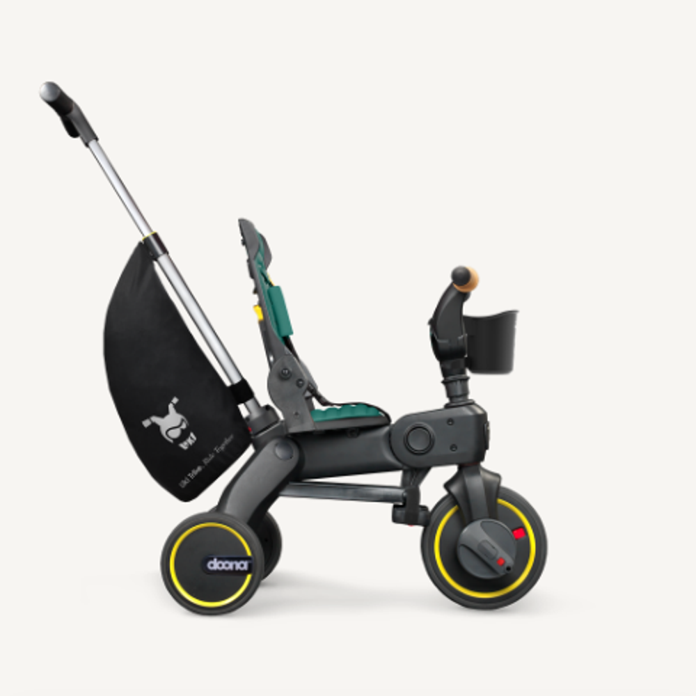 Детский складной трехколесный велосипед Doona Liki Trike S5, Racing Green