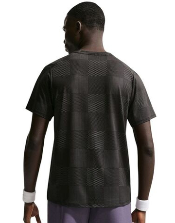Мужская теннисная футболка Nike Court Advantage Dri-Fit - black/white