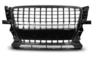 Решетка радиатора GLOSSY BLACK для AUDI Q5 08-09.12