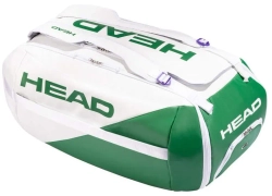 Сумка теннисная Head White Proplayer Duffle Bag - white/green
