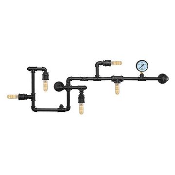 Настенный светильник 5*Е27 LOFT1906W чёрный Pipeline LOFT IT