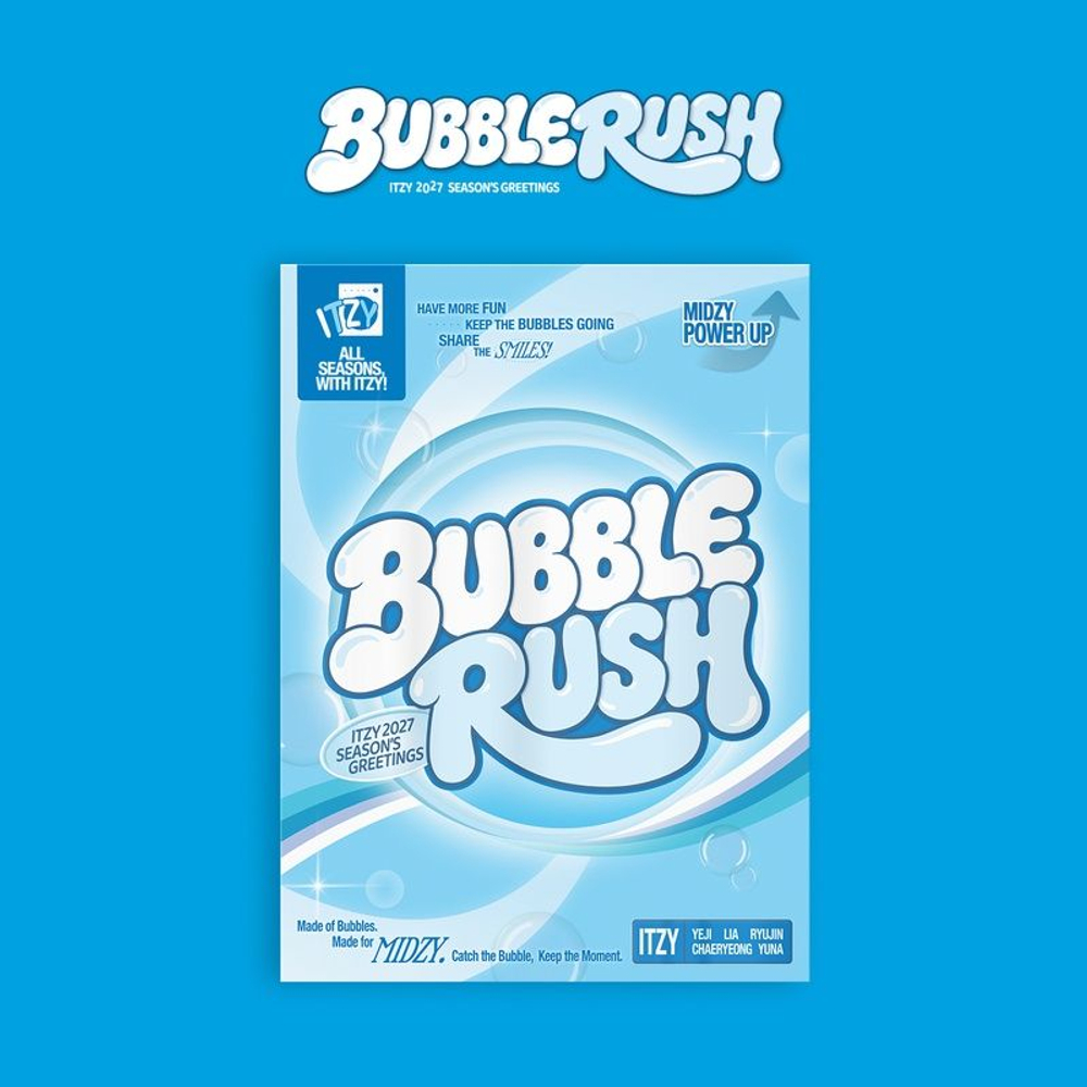 (ПРЕДЗАКАЗ) товары ITZY - BUBBLE RUSH 2027 SEASON'S GREETINGS