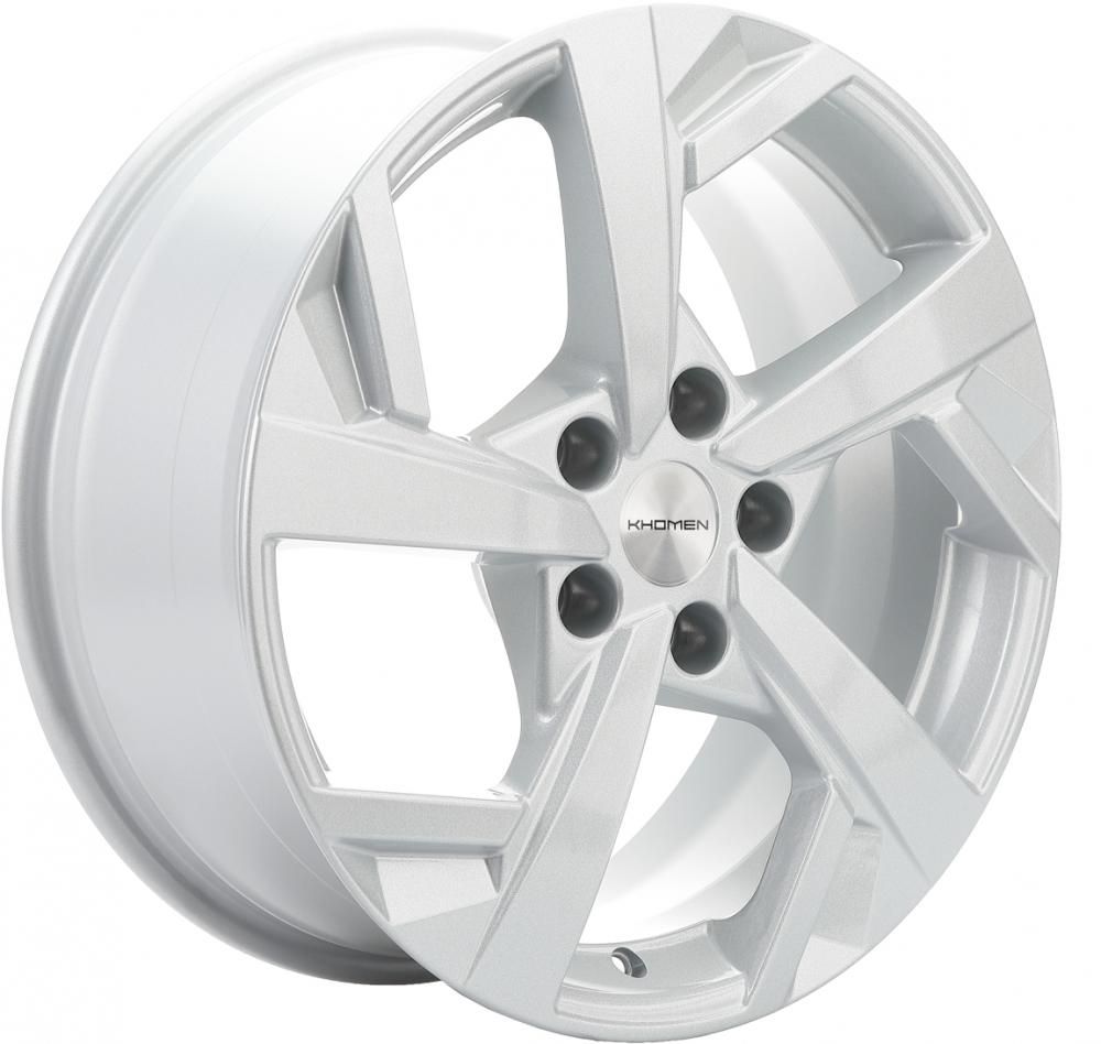 Khomen 1712 7x17 5x114.3 ET 39 Dia 60.1 (silver)